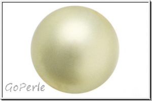 PRECIOSA Round Pearls MAXIMA, 4mm, green, lt. - pearl effect, 25 Stk.