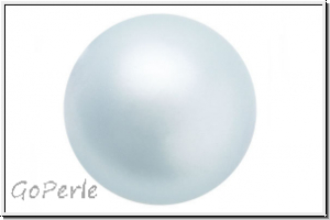 PRECIOSA Round Pearls MAXIMA, 4mm, blue, lt. - pearl effect, 25 Stk.