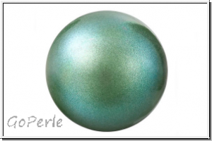 PRECIOSA Round Pearls MAXIMA, 4mm, green - pearlescent, 25 Stk.