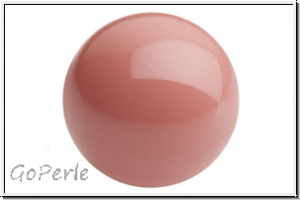 PRECIOSA Round Pearls MAXIMA, 4mm, rose, salmon - crystal, 25 Stk.