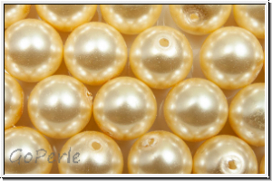 PRECIOSA Round Pearls MAXIMA, 8mm, cream - pearl effect, 5 Stk.