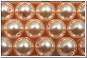 PRECIOSA Round Pearls MAXIMA, 8mm, rosaline - pearl effect, 5 Stk.