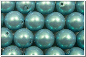 PRECIOSA Round Pearls MAXIMA, 8mm, blue - pearlescent, 5 Stk.