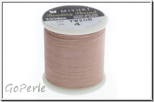 MIYUKI Beading Thread, Fdelgarn, blush, 1 Spule