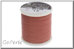 MIYUKI Beading Thread, Fdelgarn, nutmeg, 1 Spule