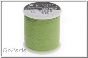 MIYUKI Beading Thread, Fdelgarn, peridot, 1 Spule