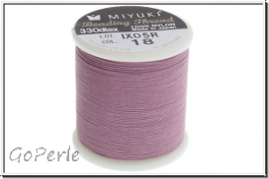 MIYUKI Beading Thread, Fdelgarn, rose, 1 Spule