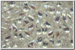 RZ-00030-95600, RIZO Perlen, crystal, trans., AB, 10 g