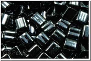 TC-04-0081, TOHO Cubes, 4mm, hematite, met., 10g