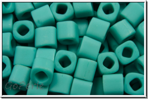 TC-04-0055f, TOHO Cubes, 4mm, turquoise, op., matte, 10g