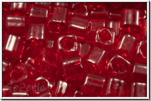 TC-04-0005c, TOHO Cubes, 4mm, ruby, trans., 10g