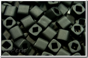 TC-04-0049f, TOHO Cubes, 4mm, black, op., matte, 10g