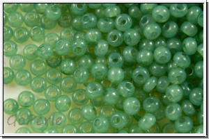 PR-11-02663, PRECIOSA Rocailles, 11/0, white, opal, solgel jade-3, 20g