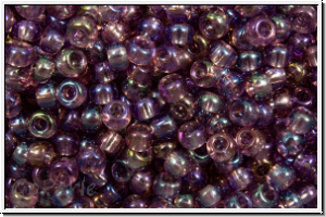 PR-11-21010, PRECIOSA Rocailles, 11/0, amethyst, pale, trans., AB, 20g