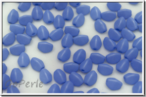 PB-02010-29568, Pinch Beads, 5x3mm, white, alabaster, blue pastel, matte, 65 Stk.