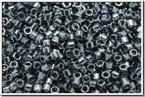 DB0001, MIYUKI Delica, 11/0, hematite, met., 5g