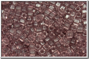 SBS-18-0142, MIYUKI Squares, 1,8mm, amethyst, lt., trans., 5g