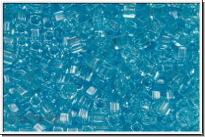 SBS-18-0148, MIYUKI Squares, 1,8mm, aqua, trans., 5g