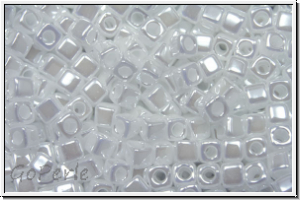 SBS-18-0420, MIYUKI Squares, 1,8mm, white, ceylon, 5g