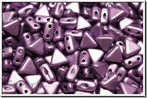 KHEOPS PAR PUCA, 6x5mm, plum, dk., met., satin, 50 Stk.