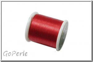 K.O. Beading Thread, Fdelgarn, rich red, 1 Spule