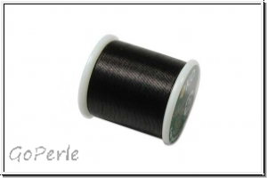 K.O. Beading Thread, Fdelgarn, black, 1 Spule