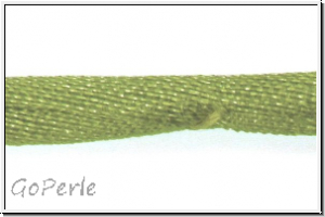 Habotai Seidenband, jadegrn, 3 mm, Lnge 110 cm, 1 Stk.