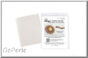 Lacys Stiff Stuff, 10,8 x 14 cm, (4,25 x 5,5 inch), white, 1 Stk.