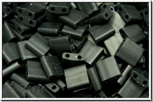 TL-0401f, MIYUKI Tila Beads, black, op., matte, 60 Stk.