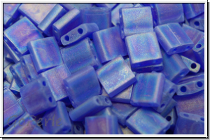 TL-0151fr, MIYUKI Tila Beads, cobalt, trans., matte, AB, 60 Stk.