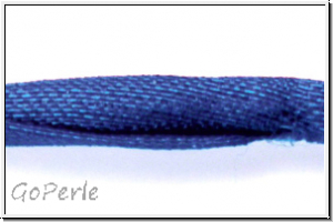 Habotai Seidenband, blau, 3 mm, Lnge 110 cm, 1 Stk.