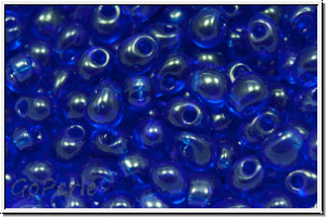 DP-0151, MIYUKI Tropfen, 3,4mm, cobalt, trans., 10g