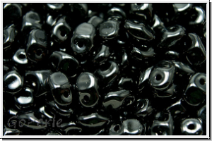 SuperUno Beads, black, op., 100 Stk.