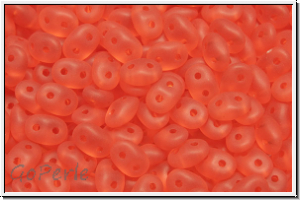 SD-90030-84110, SuperDuo Beads, hyacinth, transp., matte, 10g