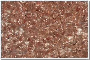 SD-70120-00000, SuperDuo Beads, rosaline, trans., 10g