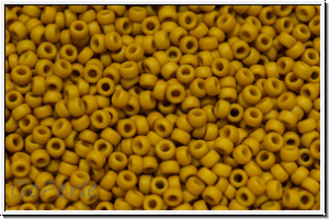 RR-15-1233, MIYUKI Rocailles, 15/0, mustard, op., matte, 5g