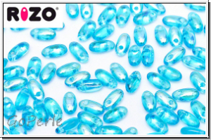 RZ-60030-28701, RIZO Perlen, aqua, trans., AB, 10 g