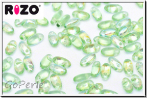 RZ-50510-28701, RIZO Perlen, peridot, trans., AB, 10 g