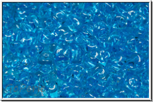 SD-60020-00000, SuperDuo Beads, aqua, trans., 10g