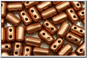 RUL-00030-01770, Rulla Beads, 3x5mm, copper, metallic, satin, 100 Stk. (ca. 11 g)