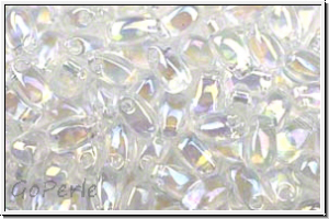 LDP-0250, MIYUKI Long Drops, crystal, trans., AB, 10g