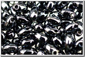 LDP-0451, MIYUKI Long Drops, hematite, met., 10g