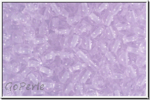 bhm. Glasperle, rund, 4mm, provence lavender, trans., 50 Stk.