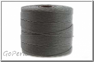 SuperLon, fine bead cord, grey, 1 Spule