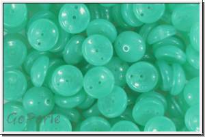 Piggy Beads, 4x8mm, turquoise, opal, 25 Stk.