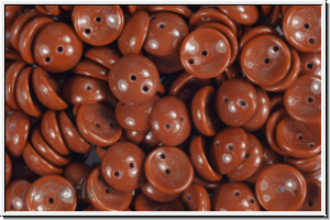 Piggy Beads, 4x8mm, terracotta, op., 25 Stk.