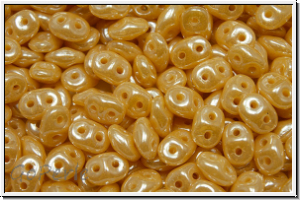 SD-13020-14400, SuperDuo Beads, beige, op., luster, 10g