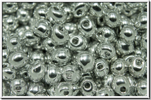 DP-0131-27000, MIYUKI Tropfen, 3,4mm, crystal, trans., full silver, 10g