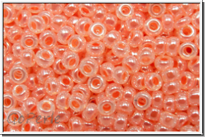 RR-11-0539, MIYUKI Rocailles, 11/0, coral, ceylon, 10g