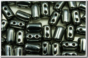 RUL-23980-14400, Rulla Beads, 3x5mm, hematite, metallic, 100  Stk. (ca. 11 g)